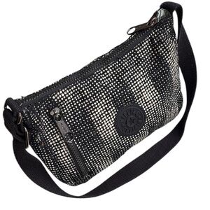 Kipling Black Taupe Dot Bag